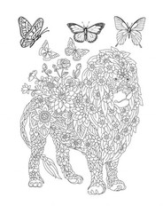 Best Big cats Coloring Book Save the Planet Series 108 Pages 8.5 x 11 All Ages