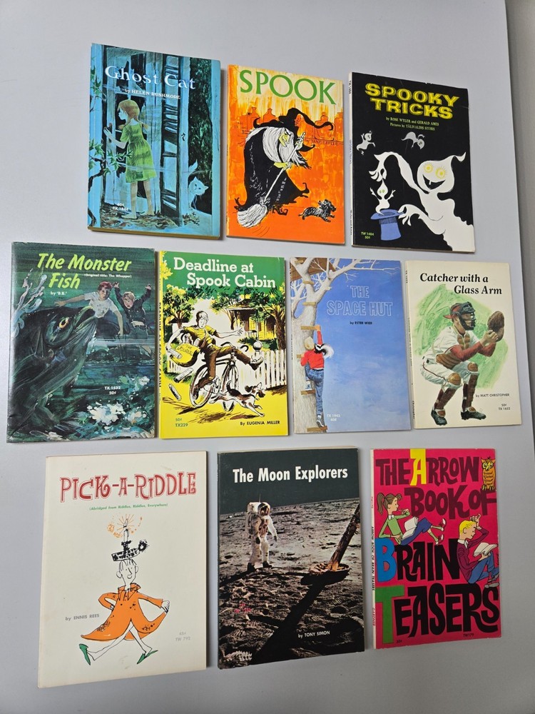 Vintage 1970’s Scholastic Book Services SBS Paperback Book Lot