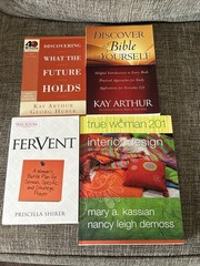 Christian Women’s Books Kay Arthur Nancy Leigh Demoed Priscilla Shirer 4 Books