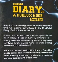 Unofficial Diary of a Roblox Noob Boxed Set by Robloxia Kid-5 Books – NEW