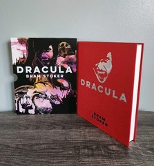 Dracula Bram Stoker Arcturus Hardcover Red Cloth Silver Foil Slipcase Gothic Art