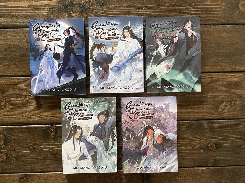 Grandmaster of Demonic Cultivation by Mo Xiang Tong Xiu Vol. 1-5 Paperback