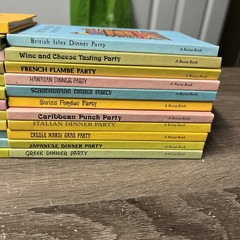 Lot of 23 Kaufman International Dinner party series Buzza Books 1971