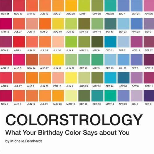 Colorstrology: What Your Birthday Color Says about You, Bernhardt, Michele, Good