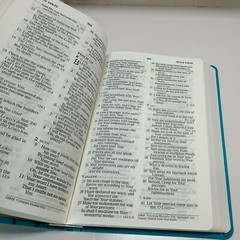 NKJV Giant Print Holy Bible Aqua Imitation Leather BRAND NEW in Shrink Wrap!!!