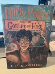 Harry Potter And The Goblet of Fire (Rare First American Edition with errors)