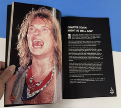 VAN HALEN Excess All Areas (1994) UK FAN BOOK by Malcolm Dome / 144 pages #808