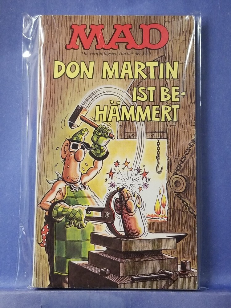 GERMAN MAD Magazine Paperback Book: #46 Deutsches Taschenbuch 1985 1st VG