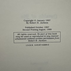 Outside of Me Signed by Robert Jackson Hardcover 1999 Diversity Self Awareness