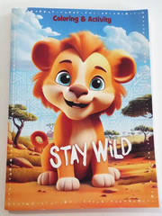 Disney Animal Friends Jumbo Coloring &Activity Book & Dreamtivity Stay Wild NEW
