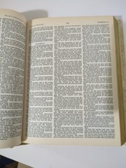 Vintage Holy Bible King James Version „Our Family Bible” 1971 White & Gold 11.5”