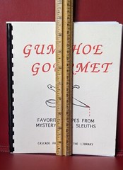 1994 GUMSHOE GOURMET Friends of the Cascade Library Cookbook Recipes MI