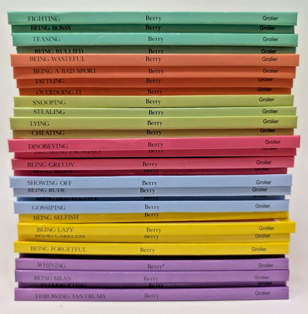 Choose Your Own „Help Me Be Good” Books by Joy Berry Vintage 1988 HC Illustrated