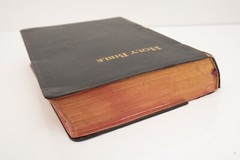 Holy Bible 1944 KJV National Bible Press Maps Indexed Concordance Damaged