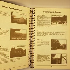 Oceana Center Grange Cookbook And Grange History 221 Pages