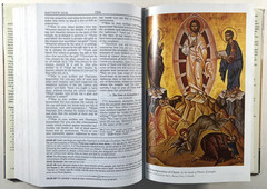 NKJV Orthodox Study Bible Hardcover NKJV (NT) St. Athanasius Septuagint (OT) VG