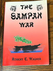 The Sampan War SIGNED paperback book Major Gen Robert E. Wagner Vietnam war 2004