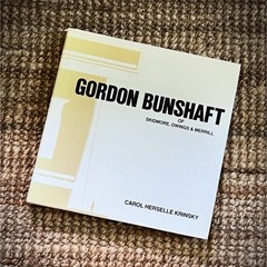 Gordon Bunshaft of Skidmore, Owings & Merrill, Krinsky, Hardcover, MIT Press