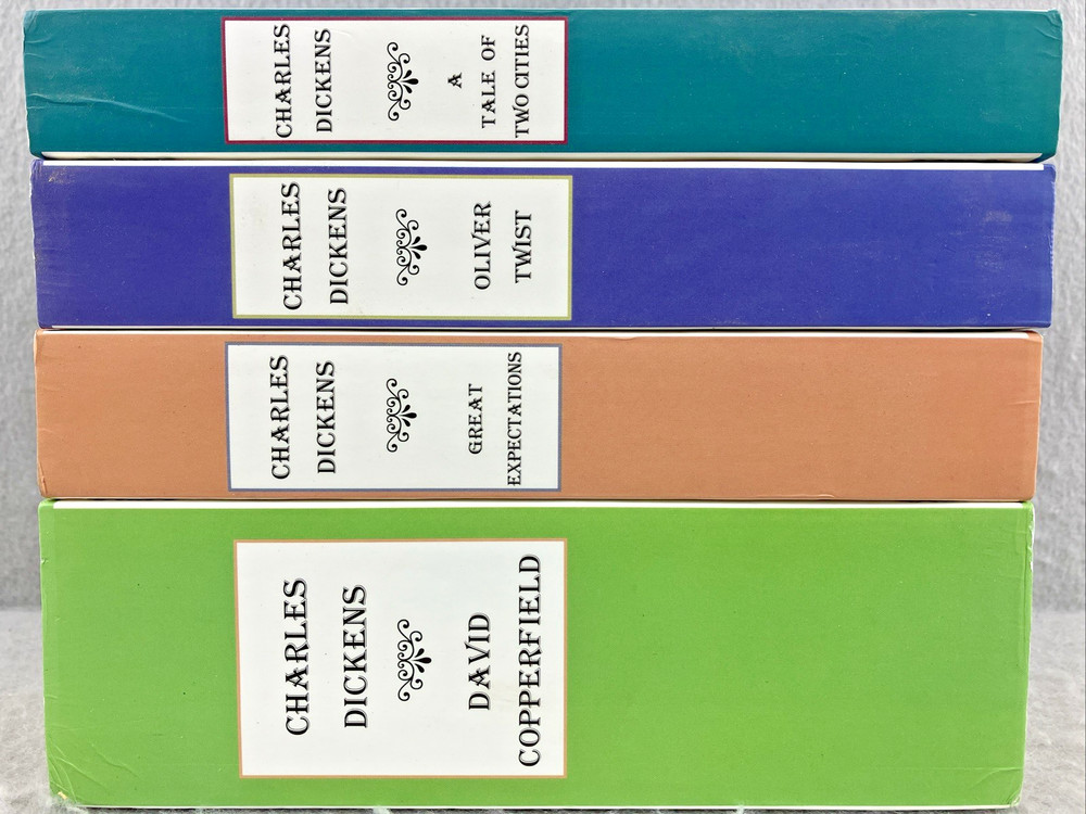 Charles Dickens Paperback Classics Set Lot Of 4 Oliver Twist David Copperfield