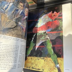 LeROY NEIMAN BOOK COLLECTION WINNERS 359/600 HAND SIGNED LEATHER Edition Rare