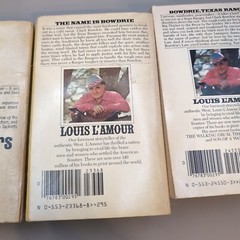 Louis Lamour Lot Of 10 Western Titles Various Age And Conditions See Photos