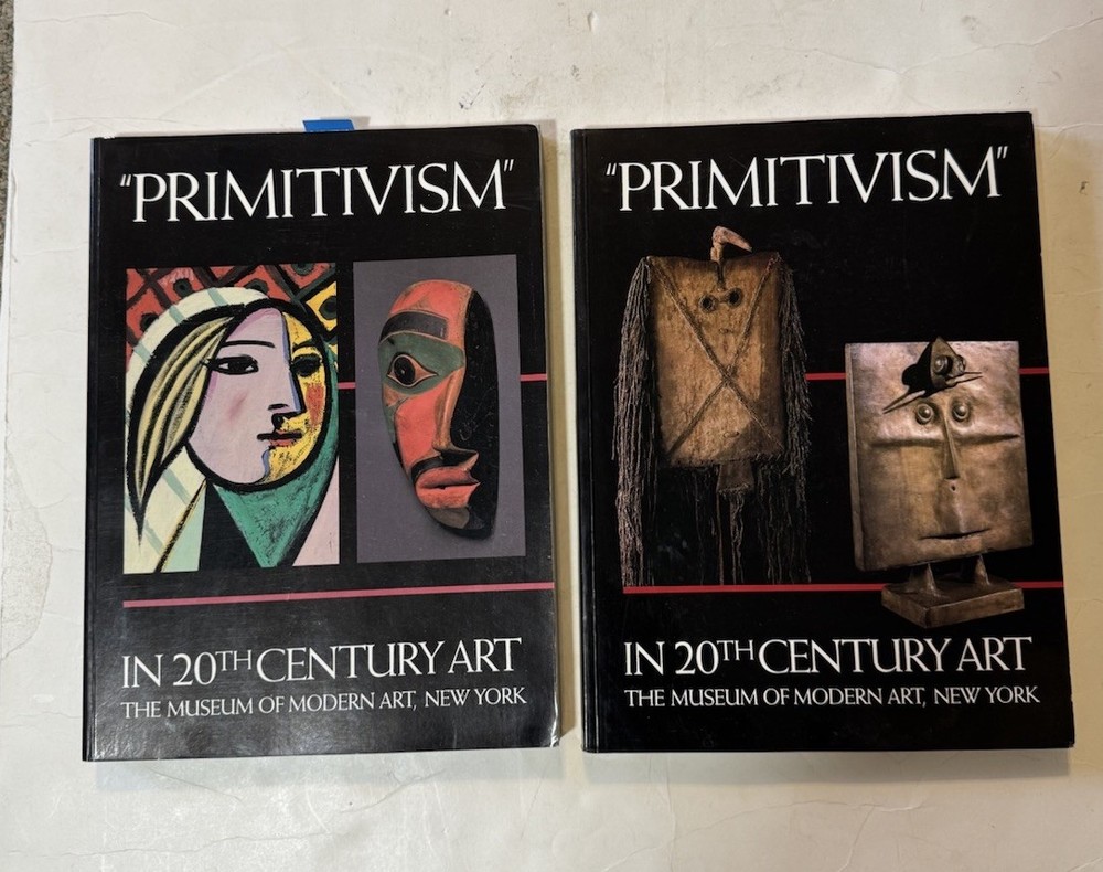 PRIMITIVISM IN 20TH CENTURY ART 2 large books in slipcase 1984!!!