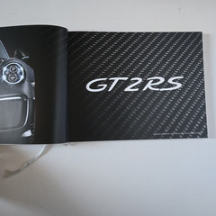 Porsche 911 GT2 RS 2017 Hardcover Showroom Brochure & 2019 Porsche 911 Catalog