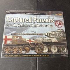Kagero Captured Panzer German Vehicles in Allied Service Book