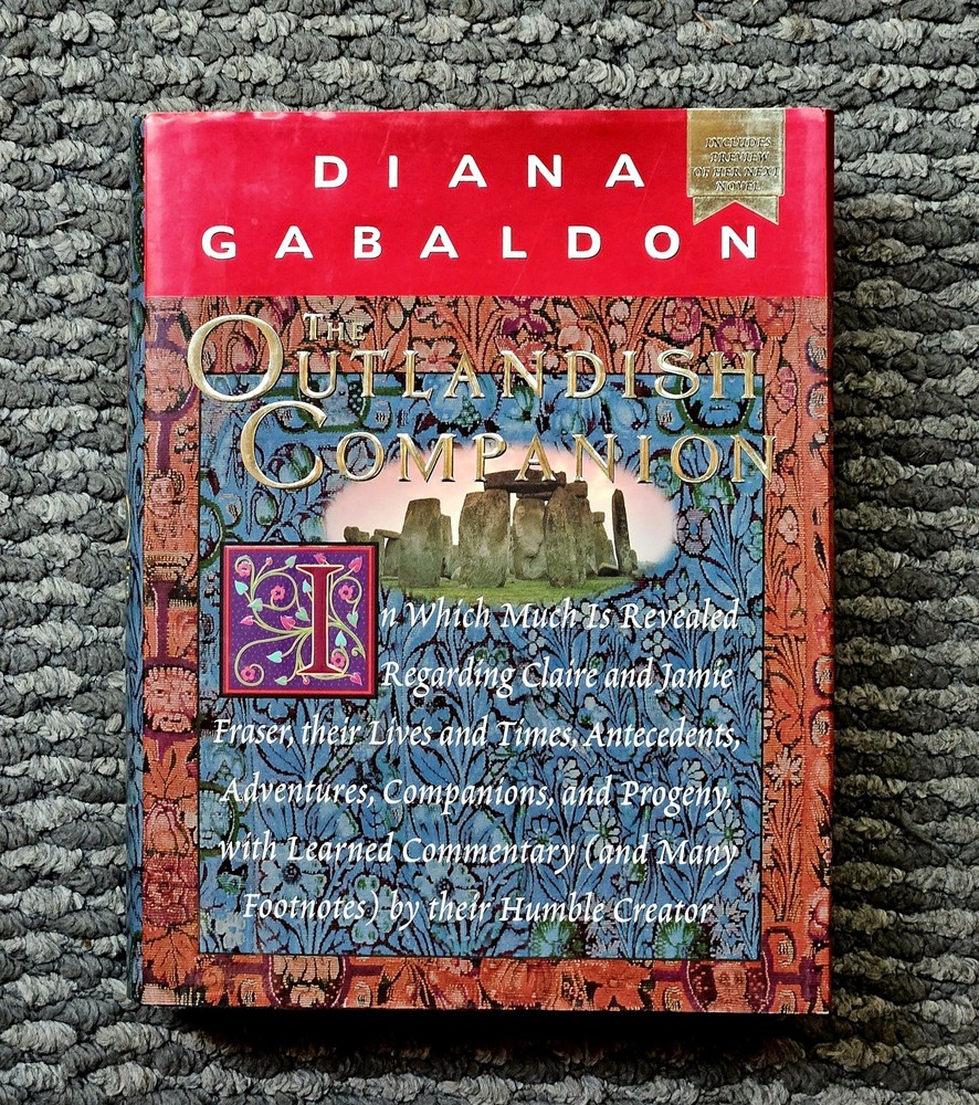 The Outlandish Companion Diana Gabaldon 1999 Hardcover Delacorte Outlander Ser.
