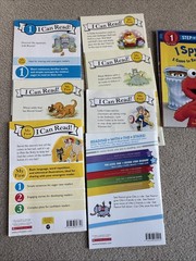Book Lot 10 Level 1 Step into Reading My First I Can Read Biscuit Pete Elmo Otto