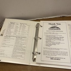 Morris Press Sample Cookbook 2 Ring Binder A Taste Of Heaven