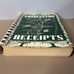 1950 Charleston Receipts Cookbook Vtg 1986 Reprint Junior League Spiral Southern