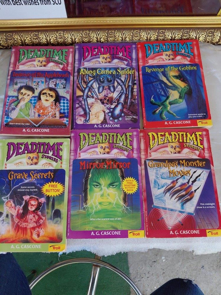 Deadtime stories Books- Book #2,3,5,8,9,10 Lot Of 6
