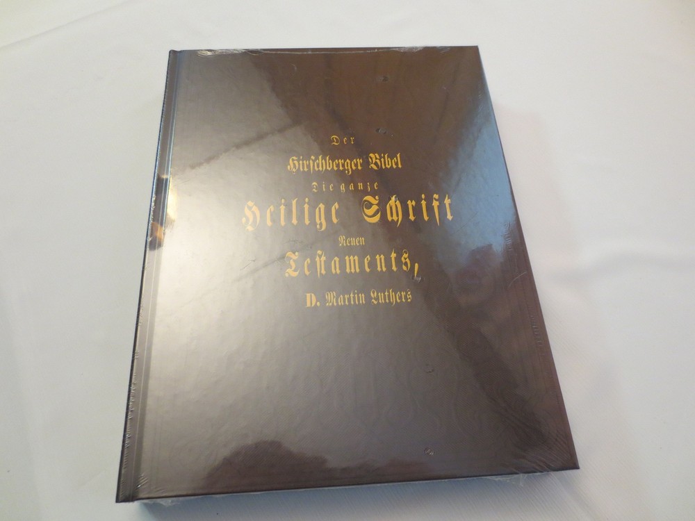 Der Hirschberger Bibel HEILIGE SCHRIFT New Testament Martin Luther, German Bible