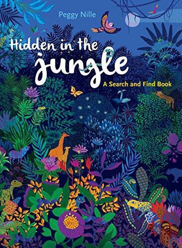 Search and Find — Hidden in the Jungle – Hardcover By Peggy Nille – VERY GOOD
