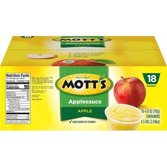 Portable Apple Sauce Cups, 4 oz x 72