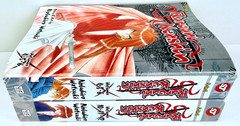 Rurouni Kenshin 3-in-1 Volumes 4, 5, 6, 10, 11, 12 Paperback Books