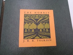 THE HOBBIT J. R. R. Tolkien Hardcover with Slipcase Houghton Mifflin 1966