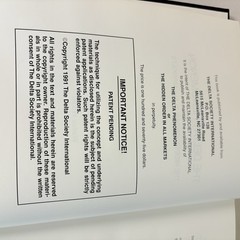 1991 THE DELTA PHENOMENON Investing Hidden Order Stock Market Book -1980s Charts
