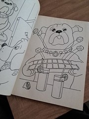 Vintage Golden Mattel 1984 Poochie Coloring Book 32 Double Sided Pages