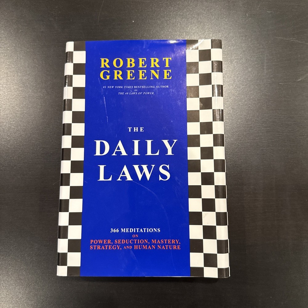 Robert Greene The Daily Laws Hardcover English: Power, Seduction, Strategy