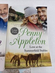 Penny Appleton Job lot collection of 5 LARGE PRINT adult fiction books