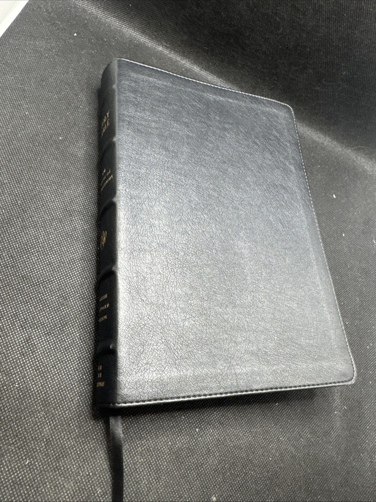 Holy Bible English Standard Version ESV Crossway 2016 Bonded LEATHER Black