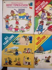 Lot 14 Richard Scarry Picture Books Golden Books Busy Busy Town Storybooks