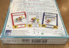 Vintage Linguafun French Language Learning Card Games Audio Cassette 1996
