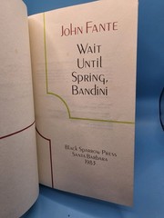 Wait until spring, Bandini – Deluxe Signed Edition