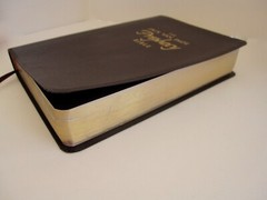 Jack Van Impe Prophecy Bible KJV Red Letter Edition Brown Leather Cover USA