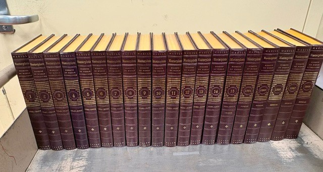 Masterplots Digests of World Literature ~ Complete 15 vol set + 5 Annuals 64-68