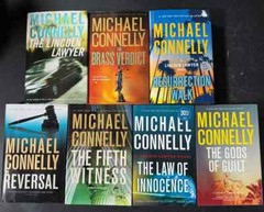 Lot of 7 Michael Connelly Novels – Complete Lincoln Lawyer set