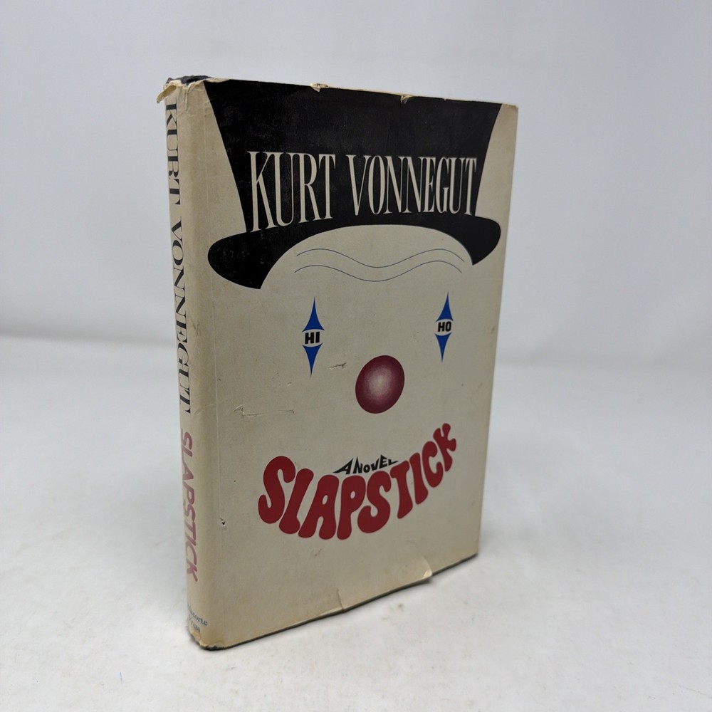Slapstick by Kurt Vonnegut 1976, Hardcover 1st Printing Dust Jacket Vintage